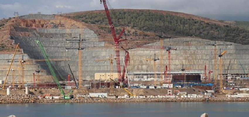 Akkuyu NGS Sahasında 1’inci Ünitenin Pompa İstasyonunun Temeli İnşa Ediliyor