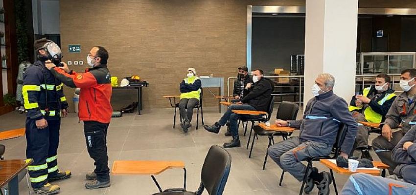 Büyükşehir İtfaiyesinden Çanakkale’de eğitim