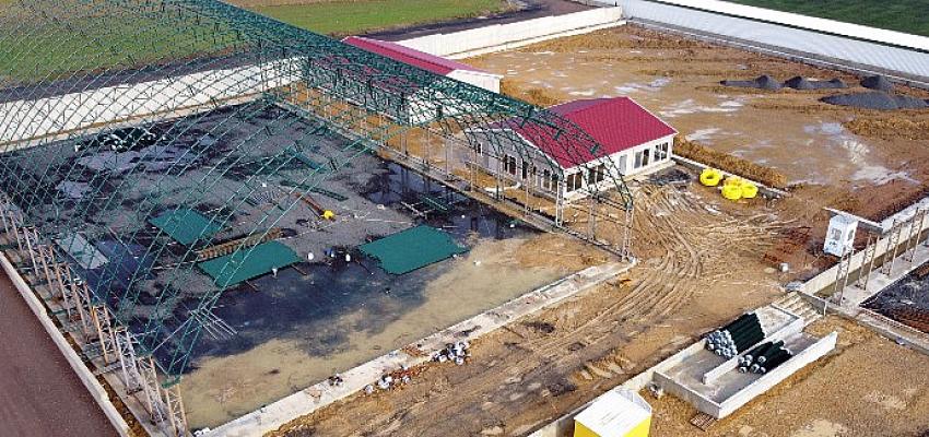 Kapalı Futbol Sahası Projemiz İlerliyor