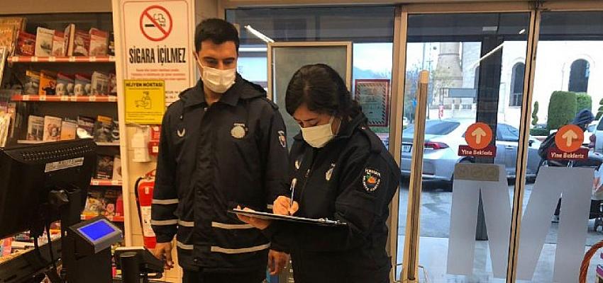 Kemer Belediyesinden Yılbaşı Denetimi