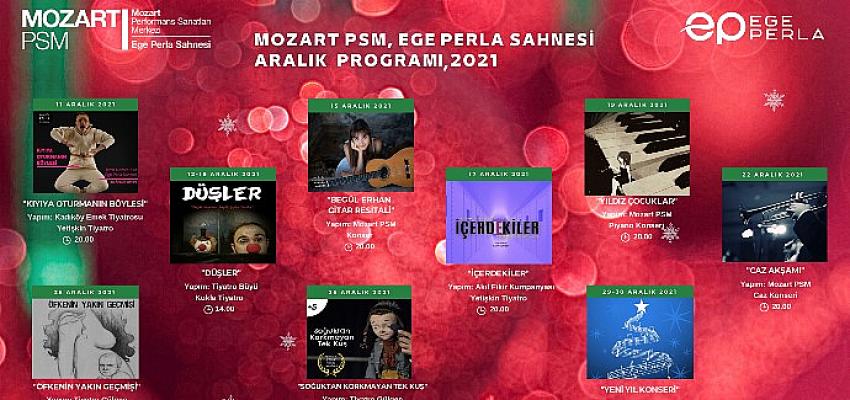 Mozart PSM Ege Perla Sahnesi, Yılbaşına Özel Etkinlikleri ile Sanatseverleri Buluşturuyor