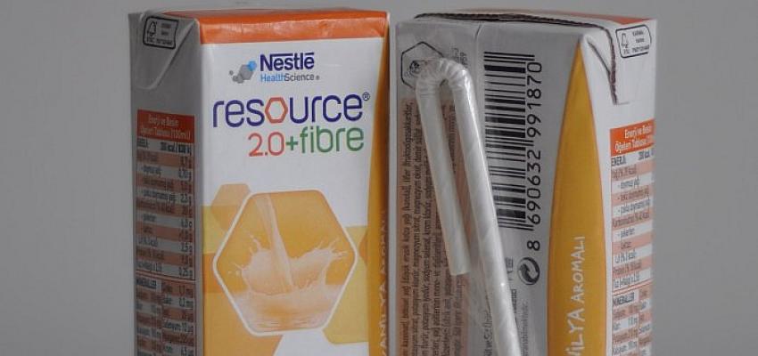 Nestlé Health Science Türkiye’nin yerli enteral beslenme ürünleri, artık kağıt pipetli