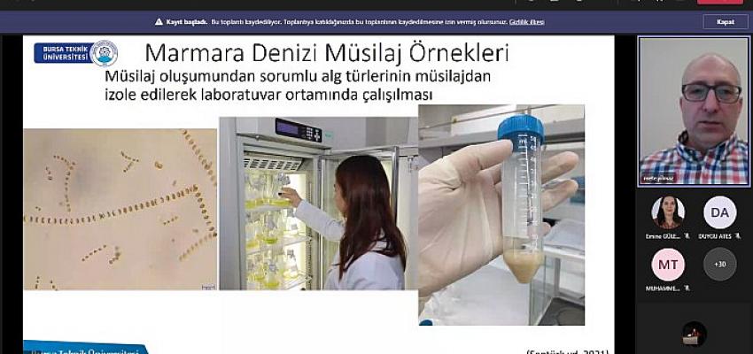 Prof. Dr. Yılmaz, “Denizlerdeki kirliliğini azaltarak müsilajın önüne geçebiliriz”