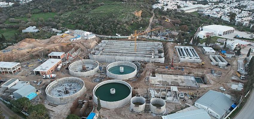 Turgutreis Atıksu Arıtma Tesisinde Çalışmalar Devam Ediyor