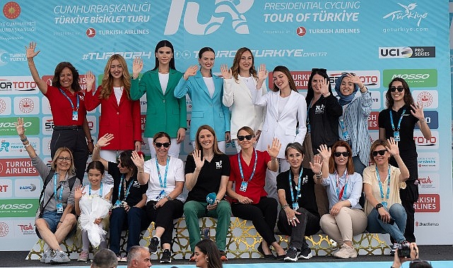 59.Cumhurbaşkanlığı Türkiye Bisiklet Turu'na Değer Katan Kadınlar