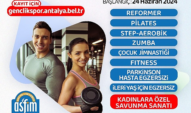 Antalya Büyükşehir ile 7'den 70'e herkes sporla buluşacak